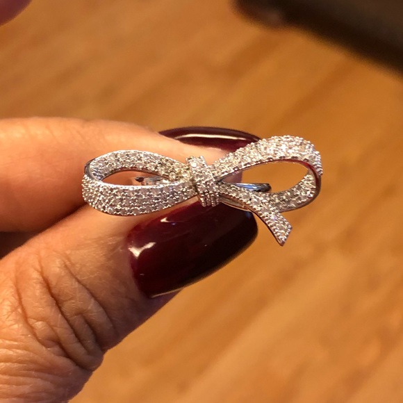 Silver Plated & CZirconia Ring - Picture 5 of 6